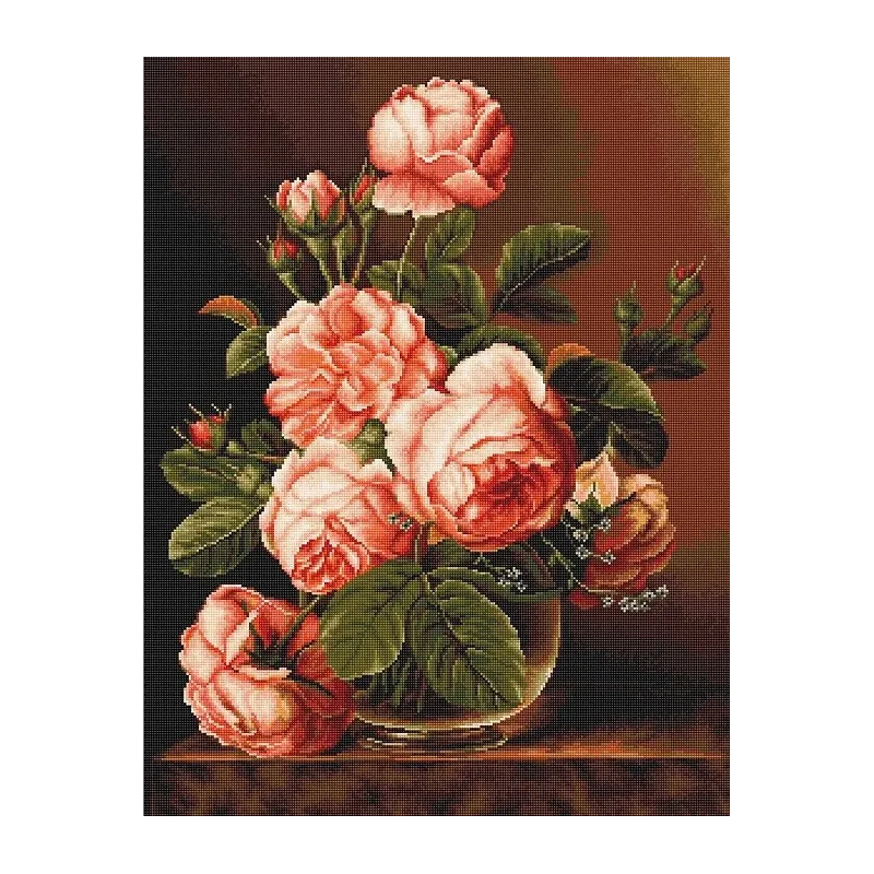 Vase de roses SB488