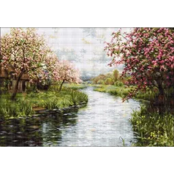 Весенний пейзаж SB545