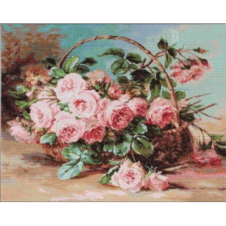 Basket of Roses SB547