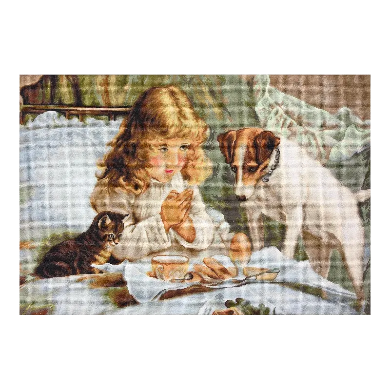 Counted cross stitch kit Prayer 46.5x31 cm SB557