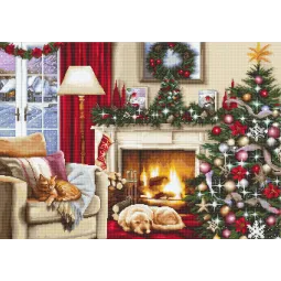 Weihnachts-Interieur SB591