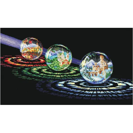 Spheres Of Wishes 68x41 cm SANSH-01