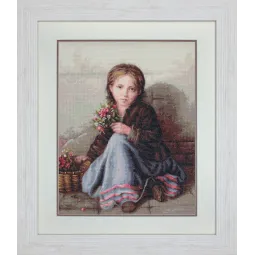 Kit Petit Point "Petite fleur" SG513