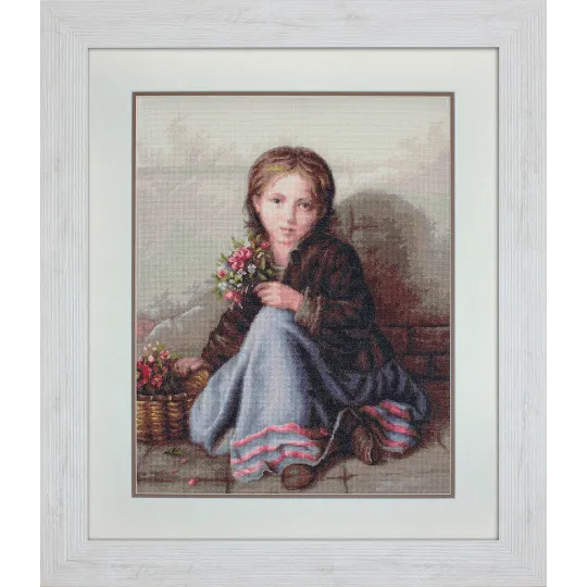 Kit Petit Point "Petite fleur" SG513