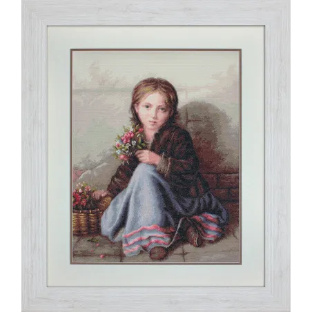 Kit Petit Point "Petite fleur" SG513