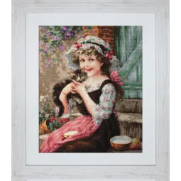 Kit Petit Point "Le Petit Chaton" SG538