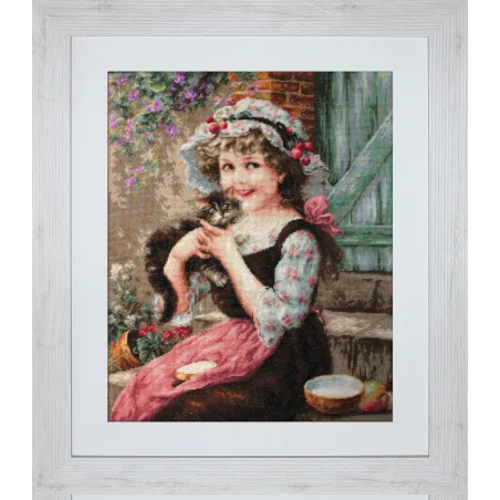 Petit Point-Set "Das kleine Kätzchen" SG538