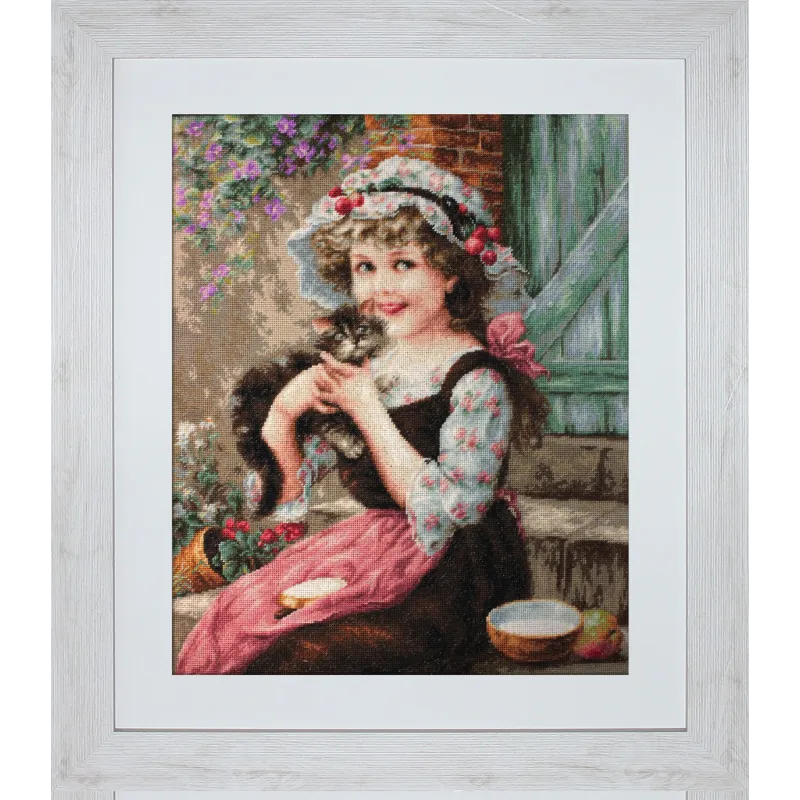 Petit Point-Set "Das kleine Kätzchen" SG538