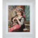 Kit Petit Point "Le Petit Chaton" SG538