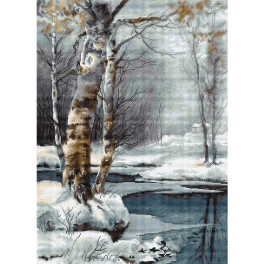 Petit Point Kit "Der Winter" SG560
