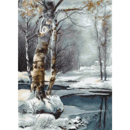 Petit Point Kit "The Winter" SG560