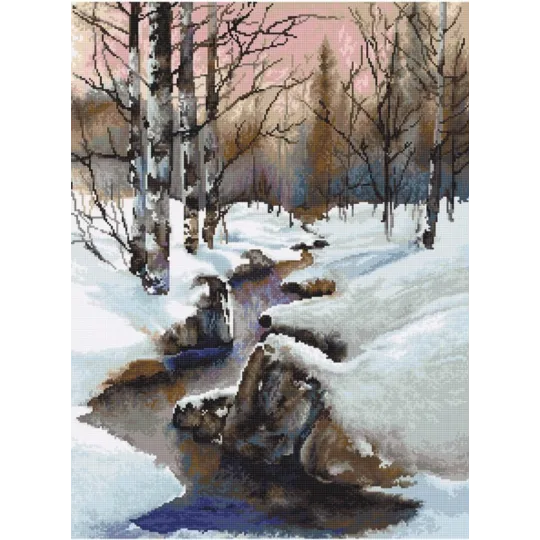 Kit Petit Point "Hiver" SG609