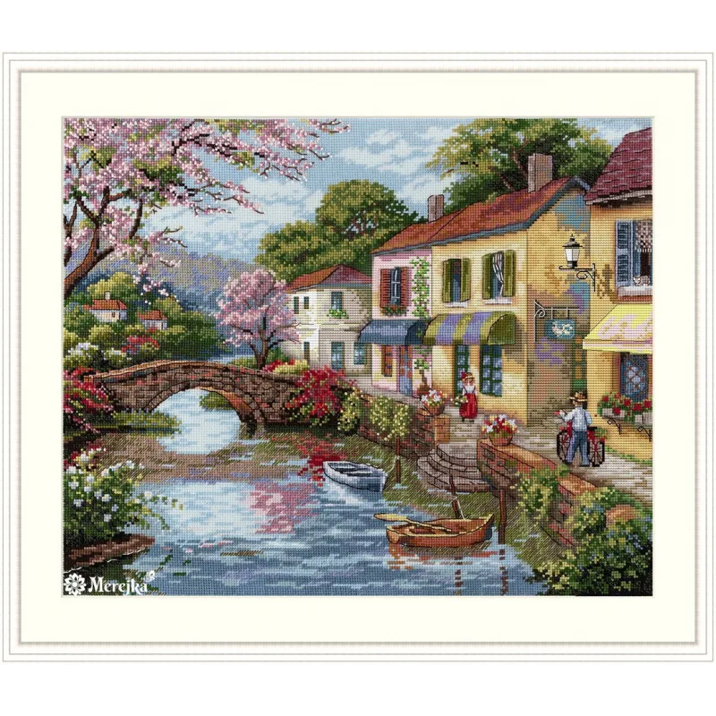 Boutiques pittoresques du village SK174