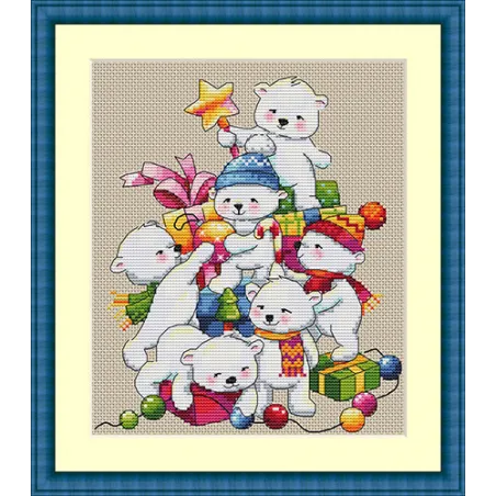 Christmas Bears SK55