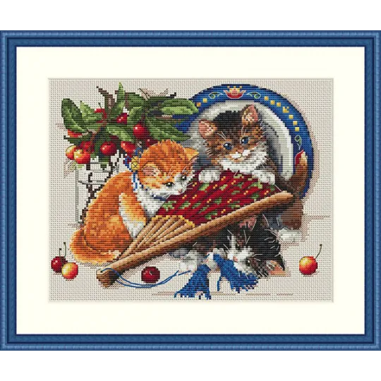 Chatons et cerises SK68