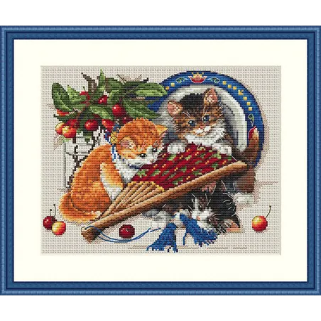 Chatons et cerises SK68