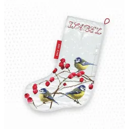 (Discontinued) Kit de point de croix mésanges bleues SLETI949