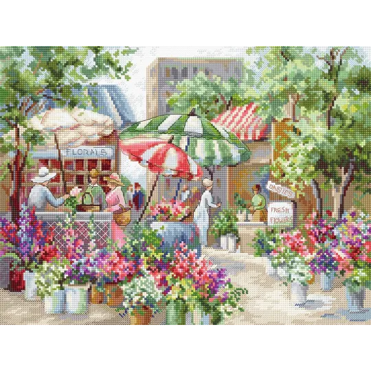 (D) Flower Market SLETI978