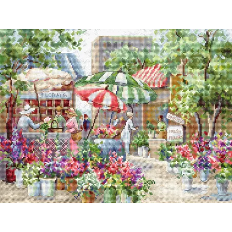 SOLDE Marché aux fleurs SLETI978 (D)