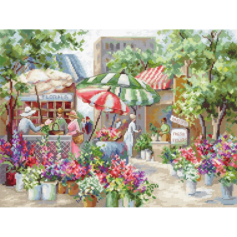 Marché aux fleurs SLETI978