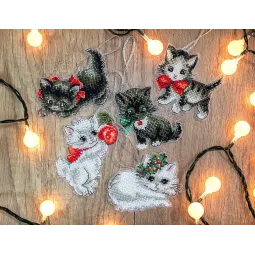 Christmas Kittens Toys SLETI987