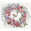 Hummingbird Wreath SLETI990