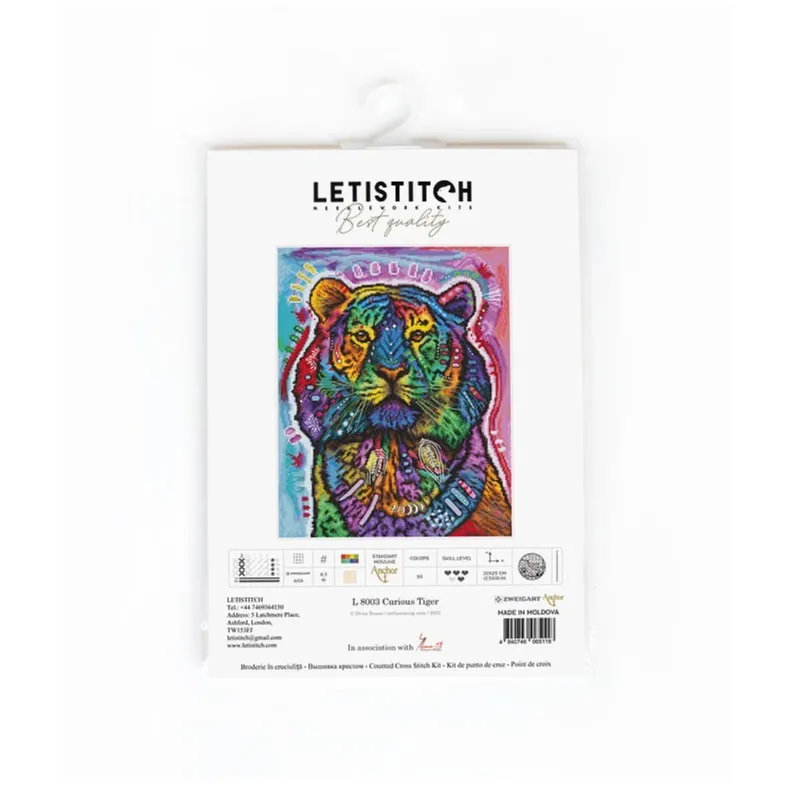 VERKAUF Neugieriger Tiger SLETIL8003 (D)