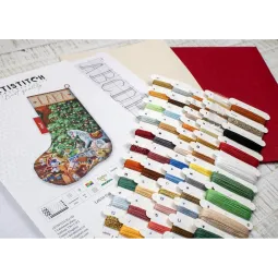 Chaussette de Noël douillette SLETIL8010