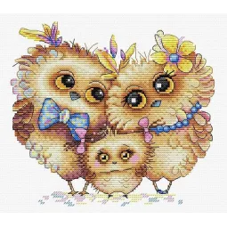 Famille d'oiseaux SM-232