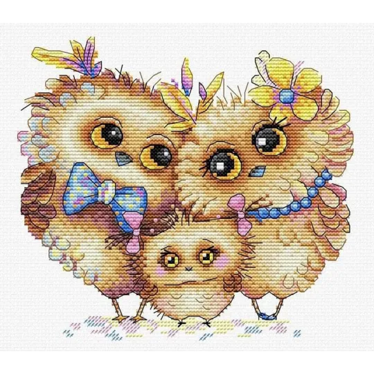 Famille d'oiseaux SM-232