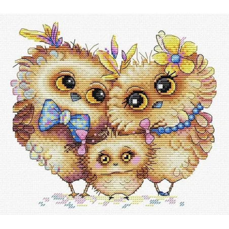 Famille d'oiseaux SM-232