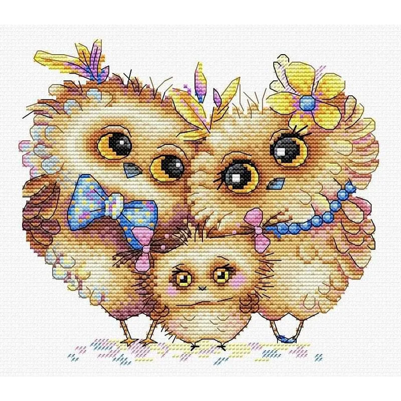 Famille d'oiseaux SM-232