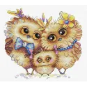 Famille d'oiseaux SM-232