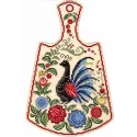 Bemalter Pfau SO-008 (D)