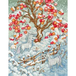 Сказка зимних единорогов SNV-626