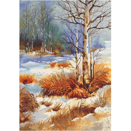 Petit Point Kit "Der Herbst" SG611