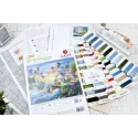 Petit Point Kit "Balloons over Sunset Cove" SG614