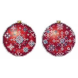 Kalėdinės eglutės papuošimas - Winter Ruby SR-167