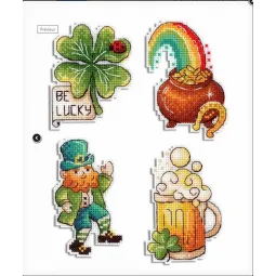 La Saint-Patrick. Aimants. SR-577