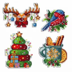 Seasons. Winter. Magnetai SR-581