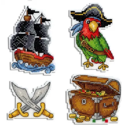 Piratenschiff. Magnete SR-451