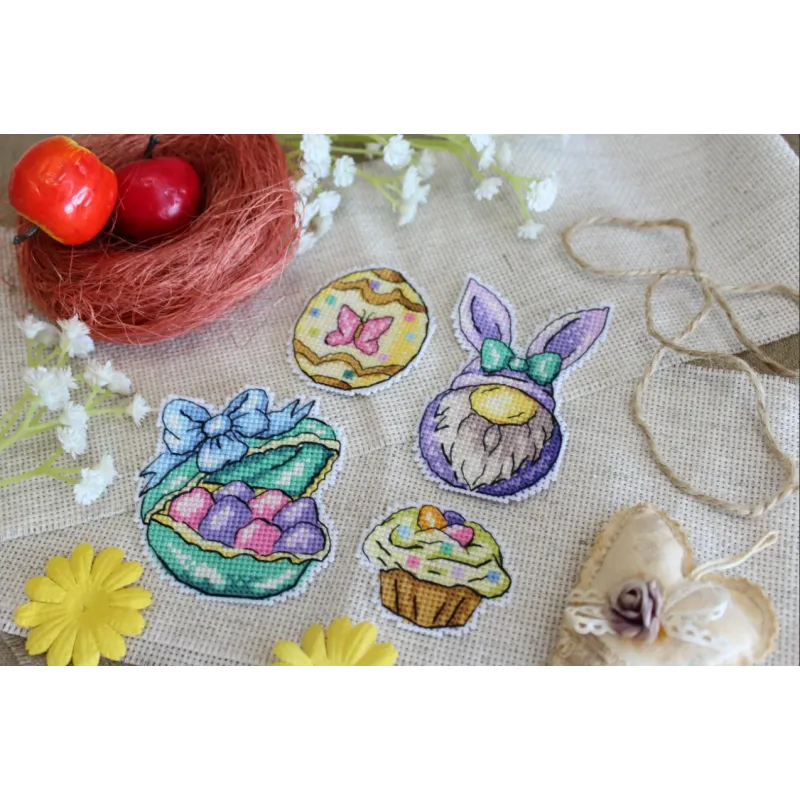 Dwarf and cradle.Magnets. SR-585 (ES)