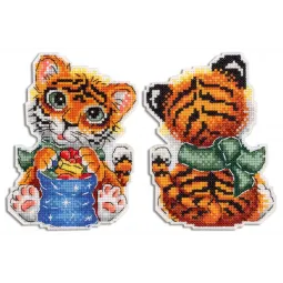 Décoration de sapin de Noël. Tigre. SR-588