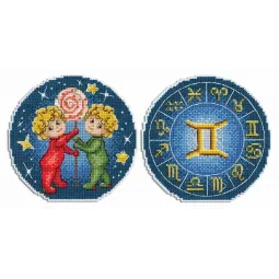 Zodiako ženklai. Dvyniai. SR-694