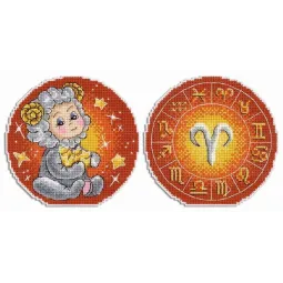 Zodiac signs. Aries. SR-695