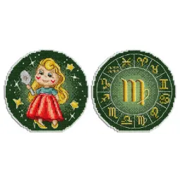 Знаки зодиака. Дева. SR-697