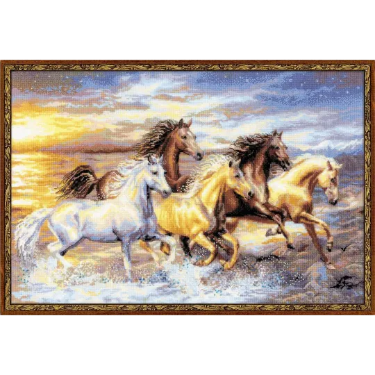 Dans le coucher de soleil 100/038