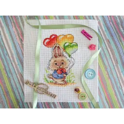 Bunny with balloons SM-556 (D)