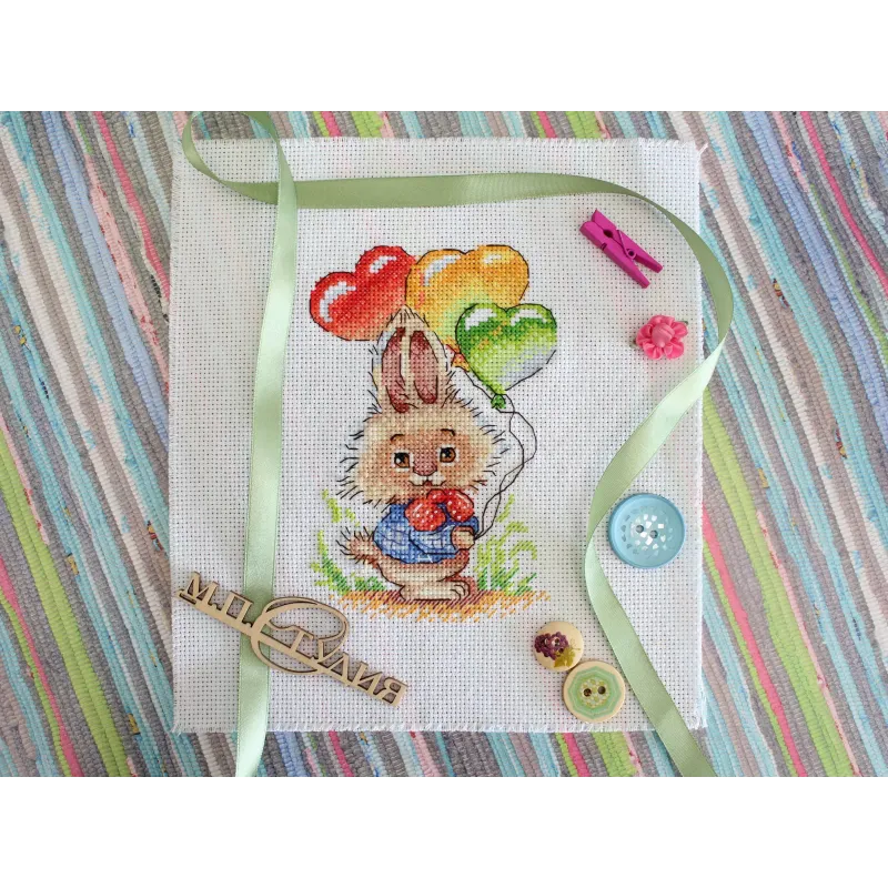 Bunny with balloons SM-556 (D)