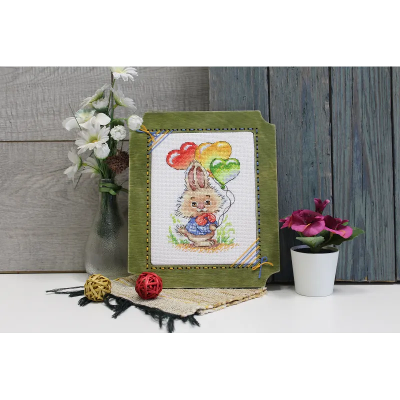 Lapin avec des ballons SM-556